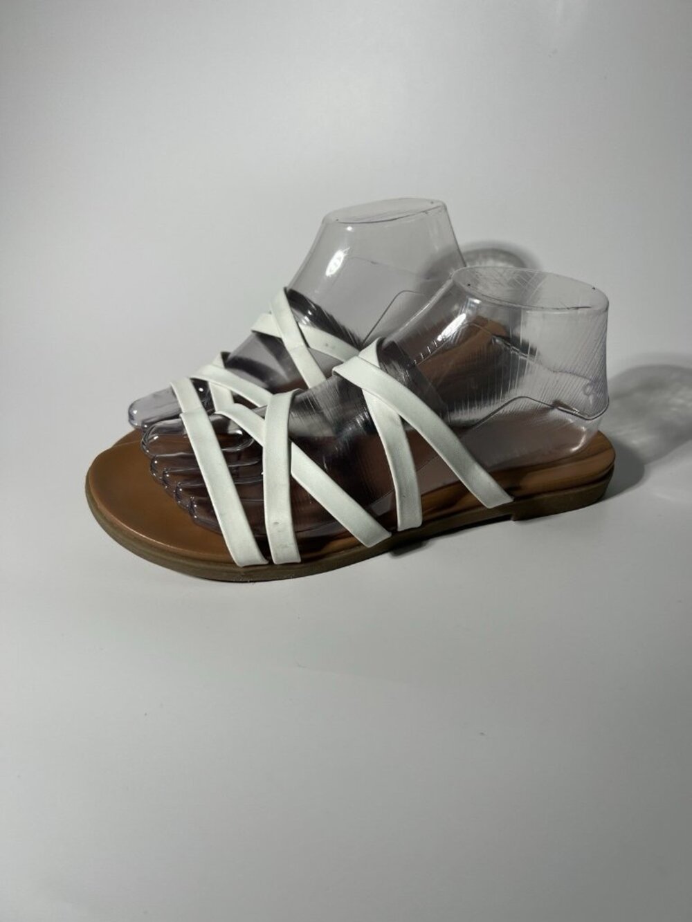 Xappeal Andie Sandals White Women’s Size 8